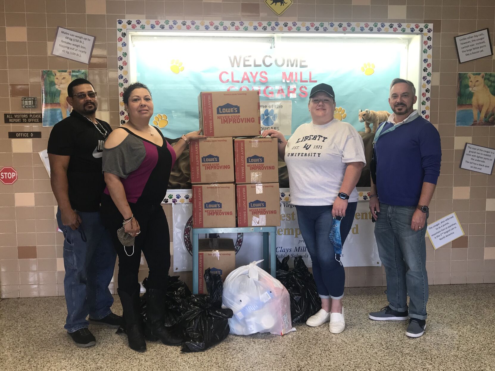 Clays Mill donation